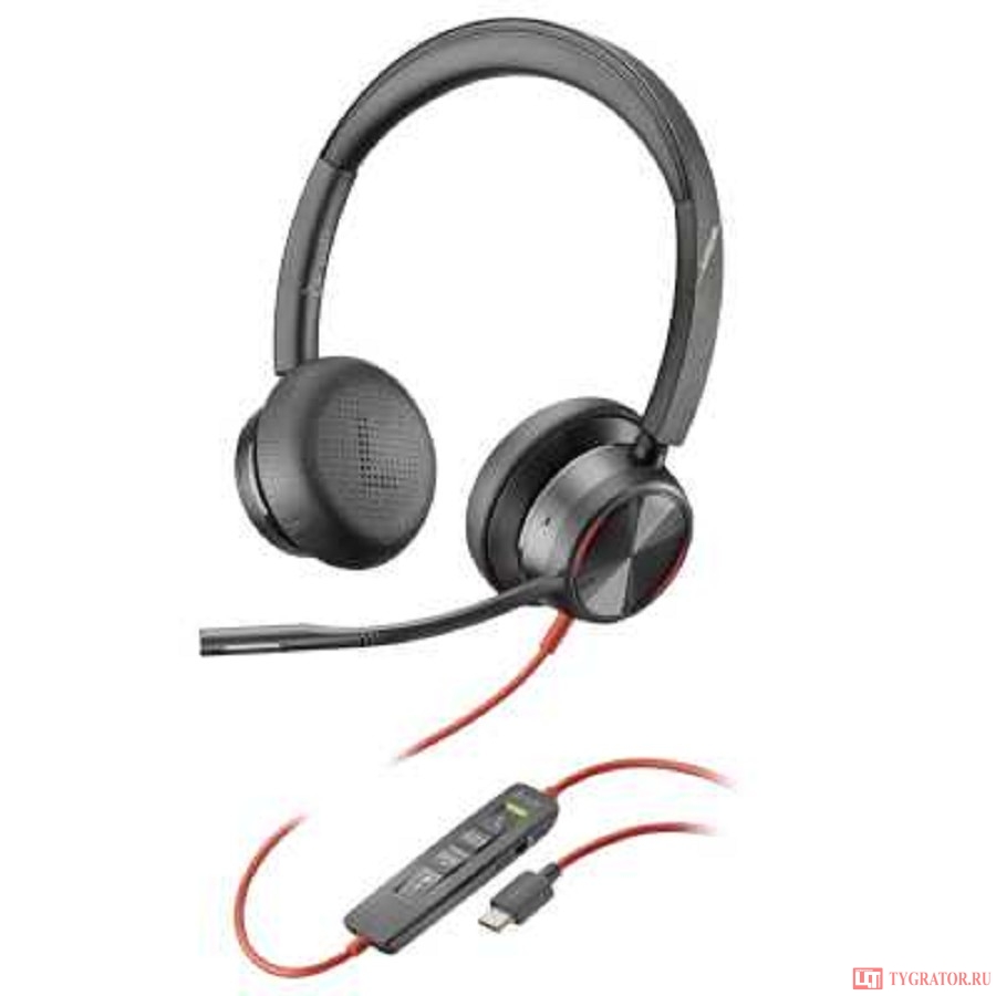 Купить [Гарнитура] Plantronics 214407-01 Проводная гарнитура BlackWire  BW8225 USB-C, WW